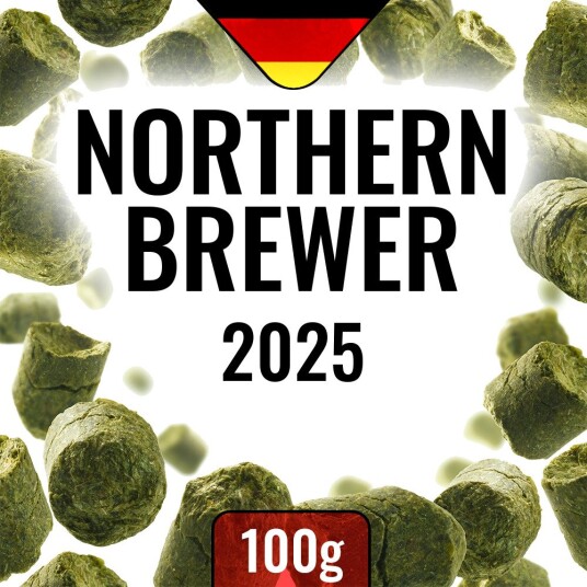 Northern Brewer 2025 100g 8% AA, Nitrogenpakket