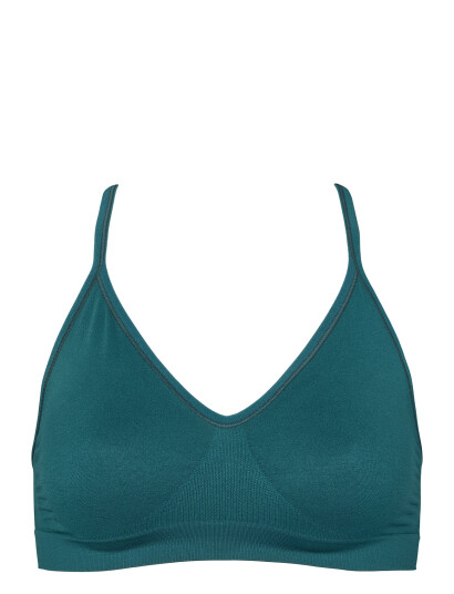 Missya Lucia Bra Top Solid Green M