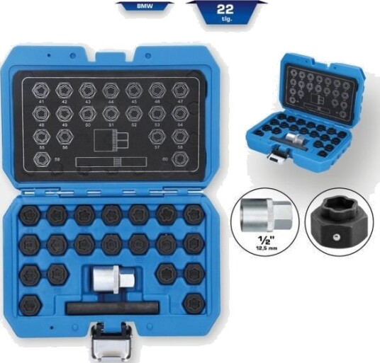 KS TOOLS BT691050 Løseverktøysett, felglås