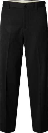 Selected Slm220 Loose Luke Wool Blend Pant BLACK 32 x 32