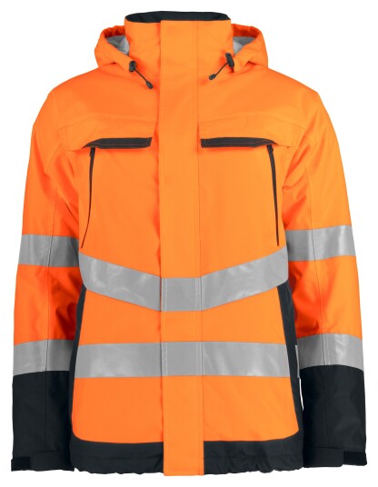 ProJob 6441 Skalljakke En Iso 20471 Klasse 3 - Orange/Black - 4XL
