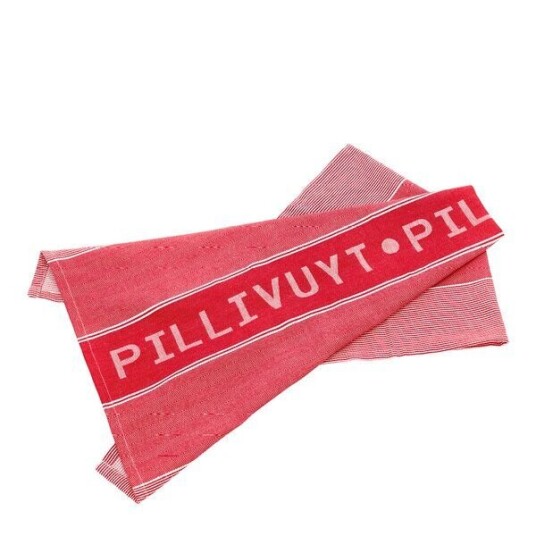 Pillivuyt Kjøkkenhåndkle 80x50 cm hvit/rød Pillivuyt Kjøkkenhåndkle 80x50 cm hvit/rød