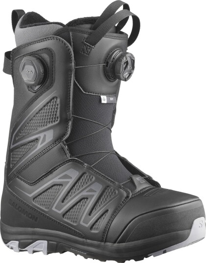 Salomon Women"s Ivy BOA SJ BOA Black/Black/Lilac Gray, Black / Black / Lilac Gray, 40.5
