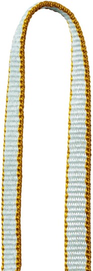 Petzl St'Anneau løkke slynge 60cm Hvit/Gul 2023 Slyngebånd Petzl St'Anneau løkke slynge 60cm Hvit/Gul 2023 Slyngebånd