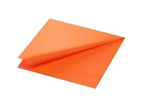 Serviet Duni 40X40 Cm 3-Lag Sun Orange,8 Pk X 125 Stk