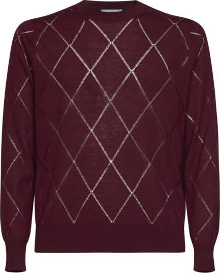 Dries Van Noten Herre Strikkevarer Rød XL, Dries Van Noten Herre Strikkevarer Rød XL,