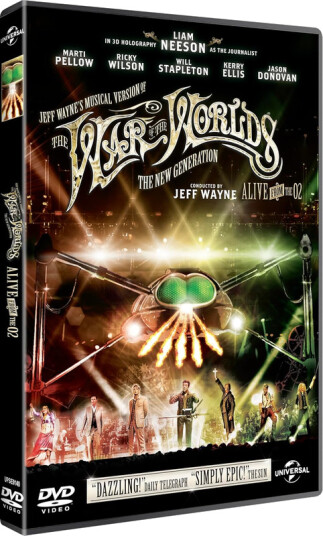 Jeff Wayne's Musical Version Of The War Of The Worlds: The New Generation 2013 DVD