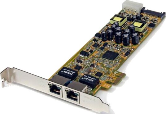 StarTech Dual Port PCIe nettverkskort RJ45