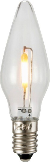 Markslöjd Pære Filament 3 P 10 55V 0,5W E10 LED Transparent Markslöjd Pære Filament 3 P 10 55V 0,5W E10 LED Transparent