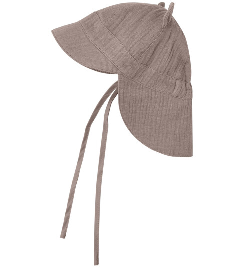 Huttelihut Legionær Hatt   Muslin   Måne Rock m. Ører   Huttelihut   0 3 md   Solhatt   Beige