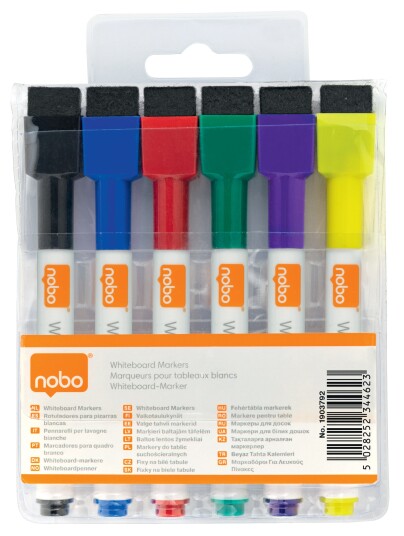 Nobo WB penn Mini Assortert Pk/6 Nobo WB penn Mini Assortert Pk/6