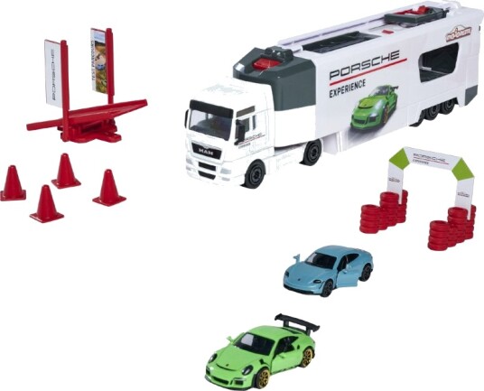 Majorette Porsche Experience Lekebiler  Man Tgx Truck