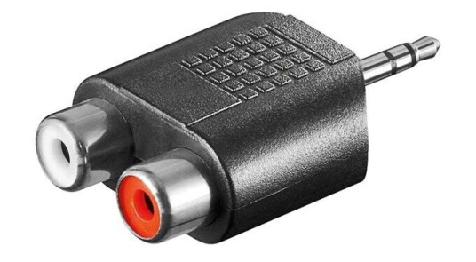 Pro Audio adapter 2xRCA F MiniJack M Pro Audio adapter 2xRCA F MiniJack M