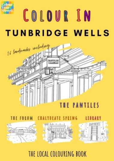 Tunbridge Wells Colouring Book A4