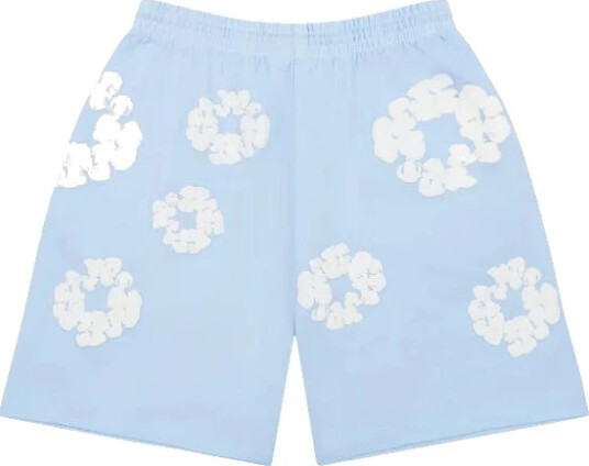 Denim Tears Dame Shorts Blå S, Denim Tears Dame Shorts Blå S,
