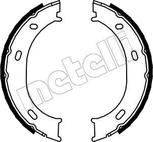 Bremseskosett håndbrems METELLI 53 0239 Bremseskosett håndbrems METELLI 53 0239