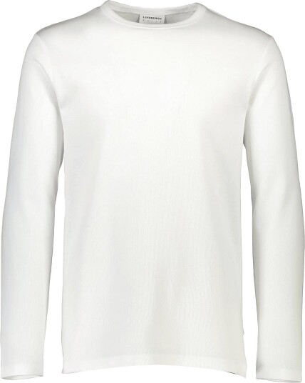 Lindbergh Basic O Neck Tee L/S   WHITE   XXL