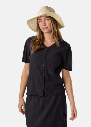 Savannah Crinkle Blouse W Savannah Crinkle Blouse W