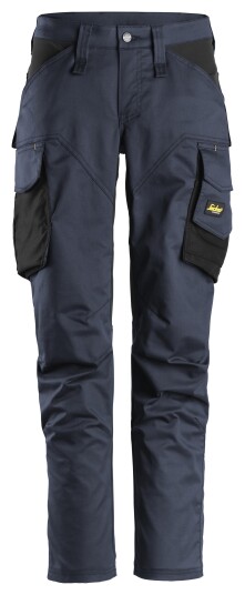 Snickers Workwear 6703 AllroundWork Arbeidsbukse stretch, dame, marineblå/svart Marineblå/Svart, Klær