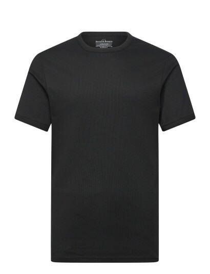 Bread & Boxers Crew Neck Ribbed Black XL Bread & Boxers Crew Neck Ribbed Black XL