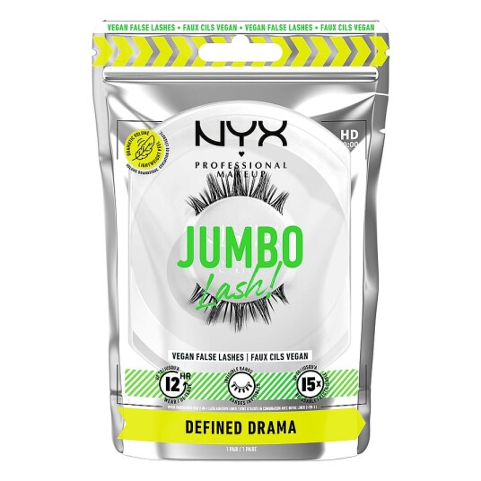 Jumbo Lash! Vegan False Lashes 8 Defined Dram Jumbo Lash! Vegan False Lashes 8 Defined Dram