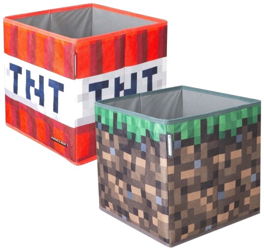 Minecraft Oppbevaringskasser 2-Pack TNT