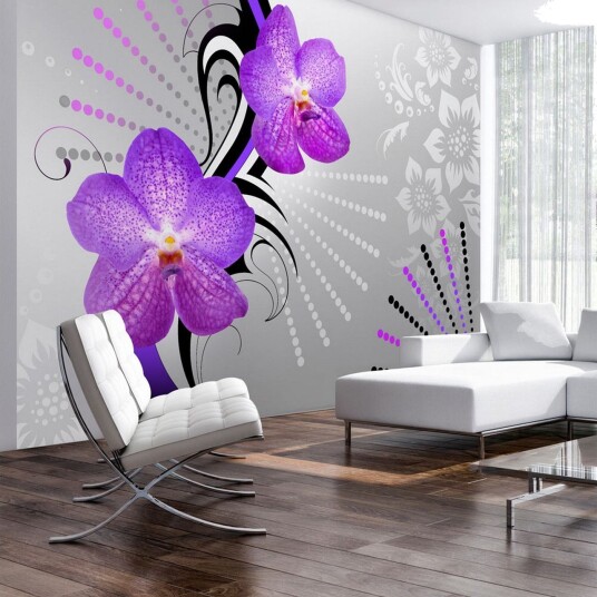 Fototapet Purple Vibrations 400x280 - Artgeist sp. z o. o.