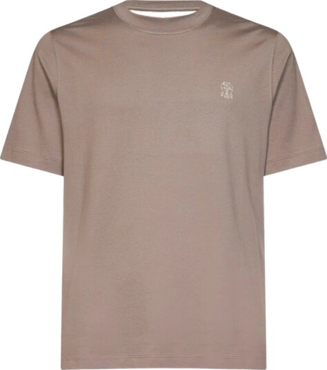 Brunello Cucinelli, Herre, Topper, Brun, S,