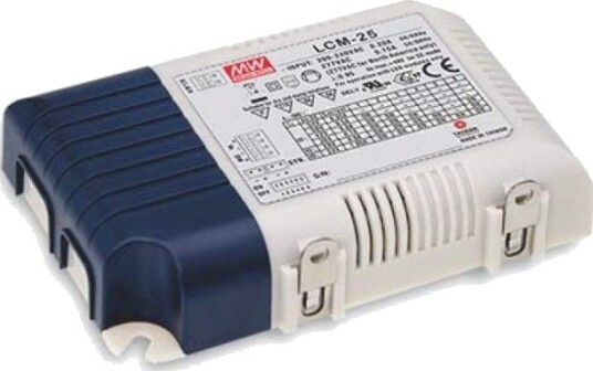 Mean Well Meanwell 25W / 350 1050mA dimbar LCM 25 driver 0 10V dimbar til LED panel Dimbar : 0 10V dimbar Mean Well Meanwell 25W / 350 1050mA dimbar LCM 25 driver 0 10V dimbar til LED panel Dimbar : 0 10V dimbar