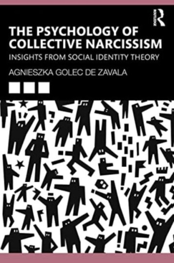 The Psychology Of Collective Narcissism Av Agnieszka Golec De Zavala
