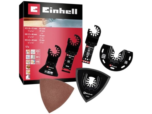 Einhell Multiverktøy Tilbehørsett 708117 17 Deler Einhell Multiverktøy Tilbehørsett 708117 17 Deler