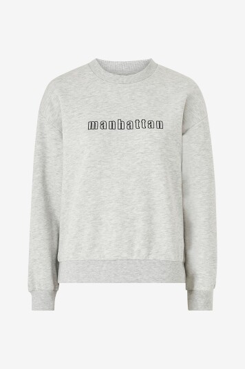 Gina Tricot Sweatshirt Riley Sweater Grå