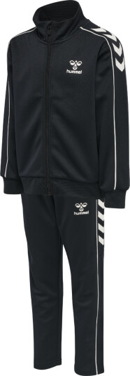 Hummel Kids' hmlTrack Tracksuit Black 128, Black Hummel Kids' hmlTrack Tracksuit Black 128, Black