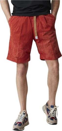 White Sand Herre Shorts Rød S, White Sand Herre Shorts Rød S,