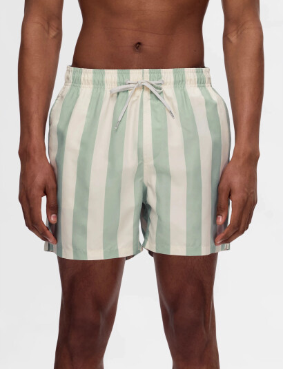 Selected Slhdane-Aop Swimshorts - Green - S
