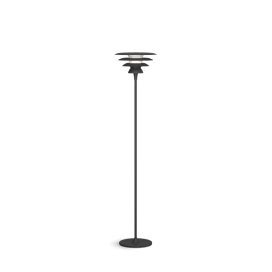 Belid Davinci Gulvlampe matt sort 140 cm