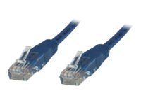 MicroConnect Nettverkskabel - RJ-45 (hann) til RJ-45 (hann) - 5 m - UTP - CAT 6 - halogenfri - blå MicroConnect Nettverkskabel - RJ-45 (hann) til RJ-45 (hann) - 5 m - UTP - CAT 6 - halogenfri - blå