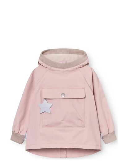 MINI A TURE Matbabyvito Fleece Lined Spring Anorac. Grs Pink 6M/68 MINI A TURE Matbabyvito Fleece Lined Spring Anorac. Grs Pink 6M/68