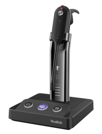 Yealink Wh63 - Hodesett - I Øret - Konvertibel - Dect - Trådløs - Optimert For Uc