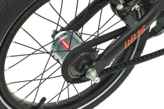 Kokua LIKEtoBIKE 16s2 x v-brake, SRAM Automatix 2 speed, 16"