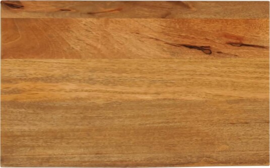 Bordplate med naturlig kant 40x30x2,5 cm heltre mango