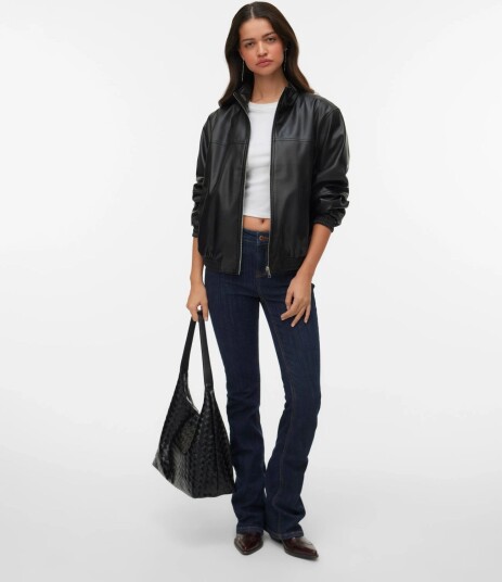 Vero Moda Vmcaiaava Short Coated Jacket Black S