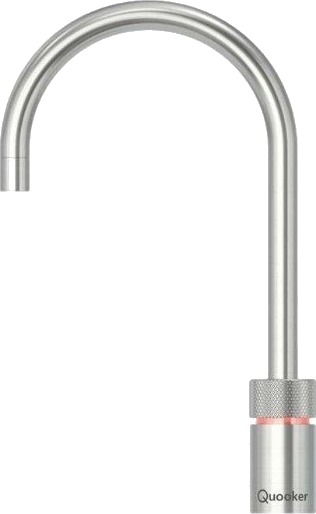 Quooker Nordic Round Kjøkkenkran Stål Quooker Nordic Round Kjøkkenkran Stål