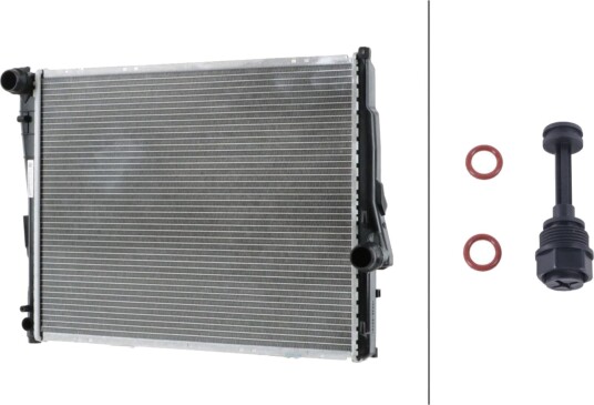 HELLA 8MK 366 303-191 Radiator, motorkjøling