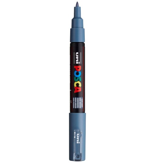Posca Posca Marker PC-1M Extra-fine Slate grey