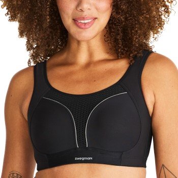 Swegmark BH Dynamic Intense Moulded Cup Sport Bra Svart C 80 Dame