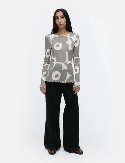Marimekko Floraali Unikko - Grey - M
