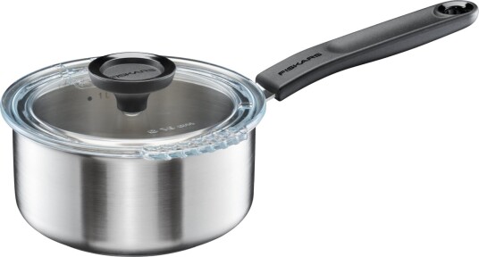 Fiskars Functional Form kasserolle m/glasslokk 1,5L