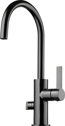 Kjøkkenbatteri Tapwell ARM184 med Avstengningsventil for Oppvaskmaskin Børstet Black Chrome