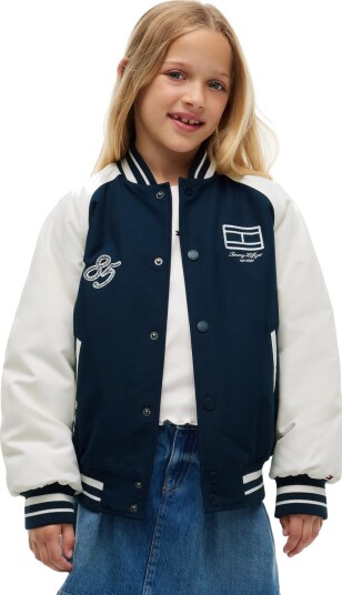Tommy Hilfiger Bomber Jacket Navy 152